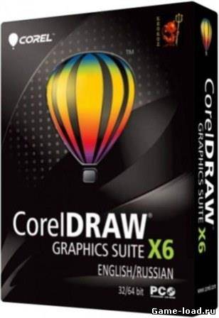 Corel Draw X6 SP1 v.16.1.0.843 by Krokoz (2013/ENG/RUS/PC/WinAll)