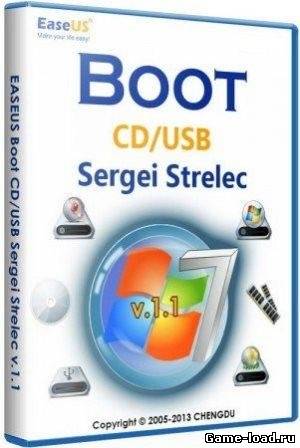 EASEUS Boot CD / USB Sergei Strelec v.1.1 (2013/Rus)