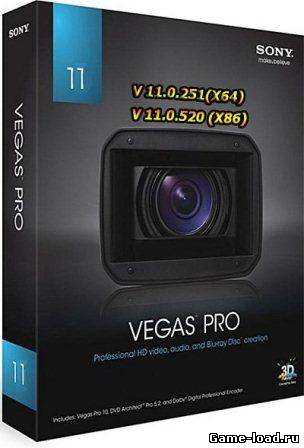 Sony Vegas Pro v.11.0.520 Plagins Portable (2013/Rus/Eng)