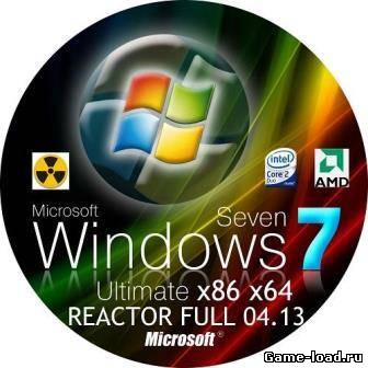 WINDOWS 7 ULTIMATE x86 x64 REACTOR FULL v.04.13 (2013/RUS/PC/Win All)