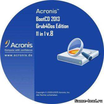 Acronis BootCD Collection 2013 Grub4Dos Edition 11 in 1 v.8 (2013/Rus/Eng)