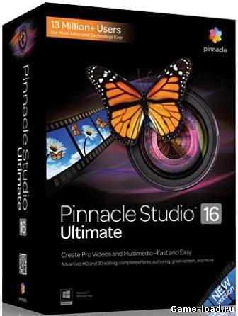 Pinnacle Studio 16 Ultimate v.16.0.1.98 Final 2012 + Content (2013/RUS/PC/WinAll)