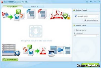 iSkysoft PDF Converter PRO v.4.0.1.2 (2013/Rus)