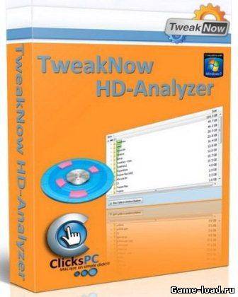 TweakNow HD-Analyzer v.1.2.0 Portable 32+64-бит (2013/Eng)