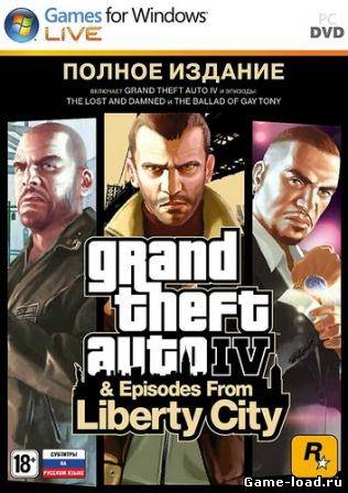 Grand Theft Auto 4 Complete Edition (2008-2013/Rus/RePack by R.G. Games)