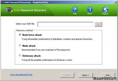 Top Password RAR Password Recovery 1.80 (2012/ENG/PC/Win All)