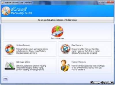 Lazesoft Recovery Suite Unlimited Edition v.3.4.1(2013/Eng)