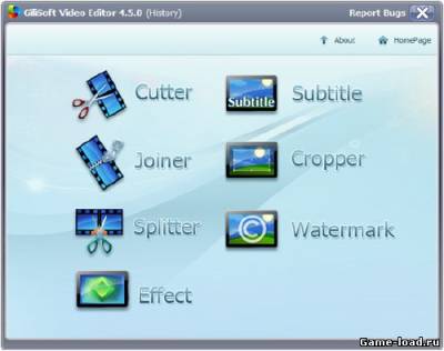 GiliSoft Video Editor v.4.5.0 (2013/Rus/Eng)